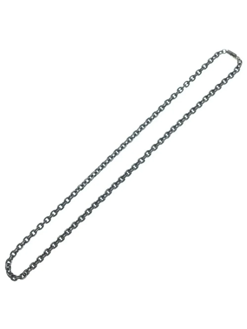 Chrome Hearts Paper Chain 20 Necklace Silver
